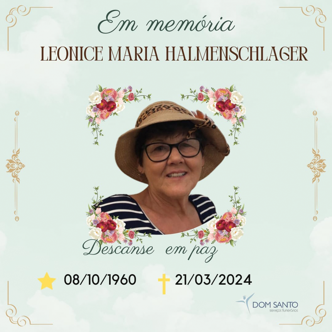 Obituário: Leonice Maria Hamenschlager