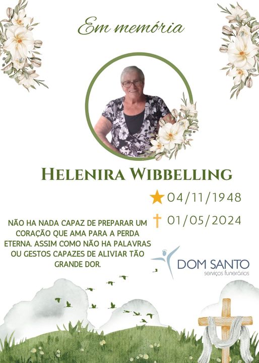 Obituário: Helenira Wibbelling