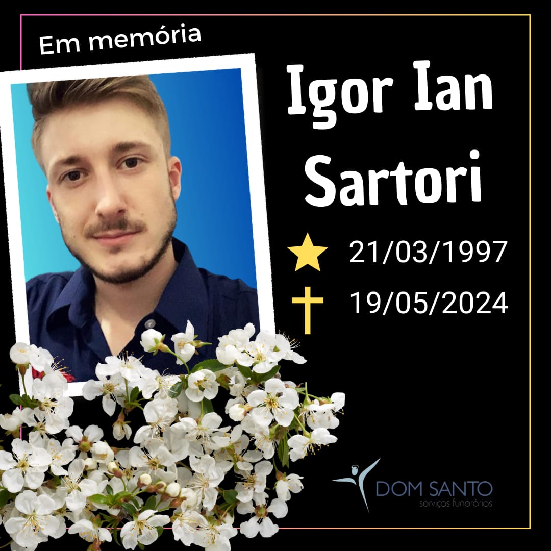 Obituário: Igor Ian Sartori