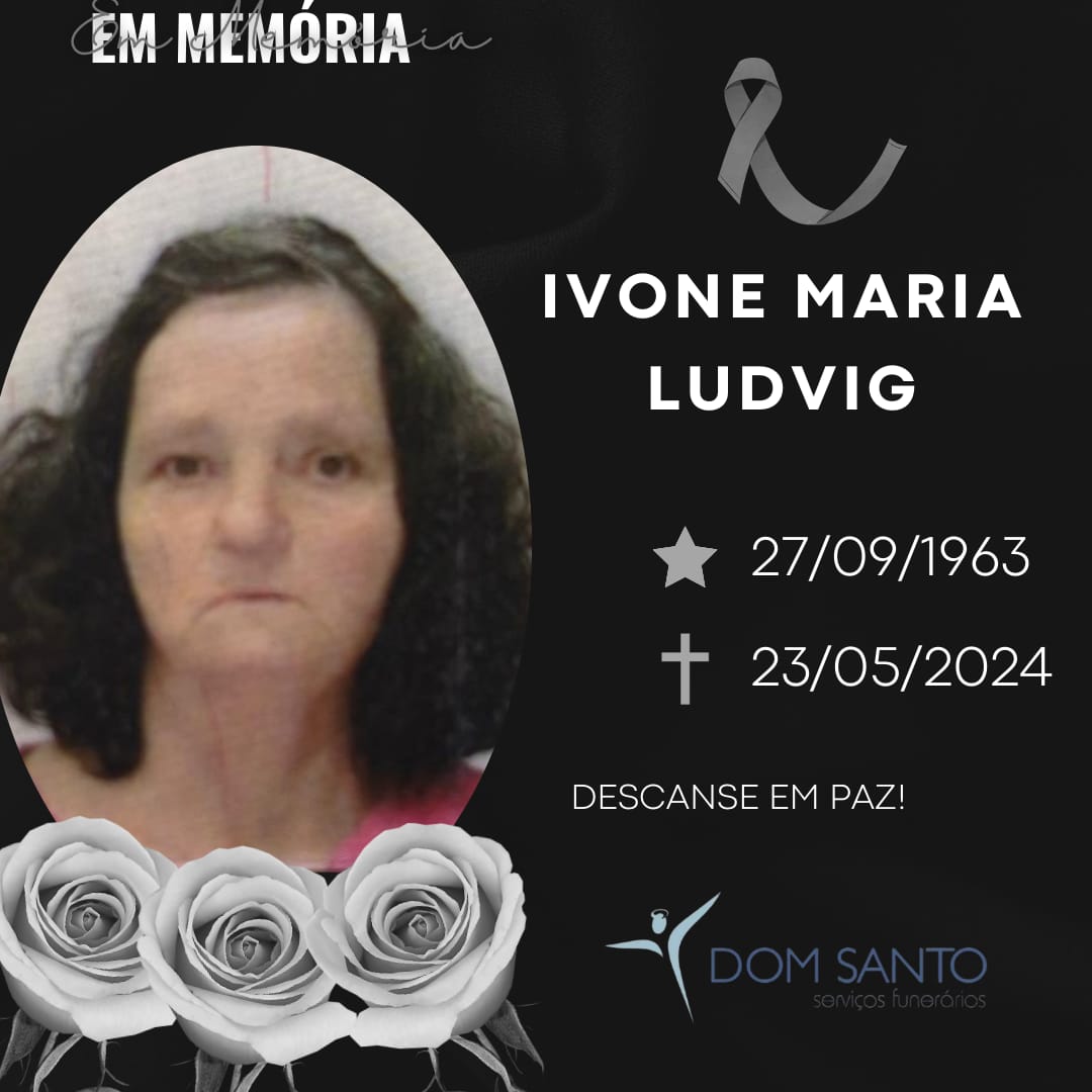 Obituário: Ivone Maria Ludvig