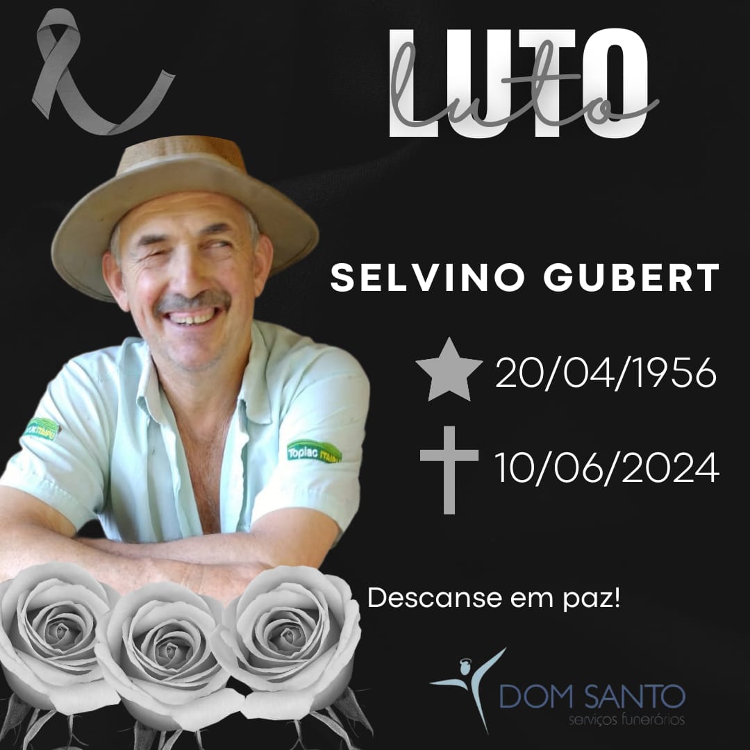 Obituário: Selvino Gubert